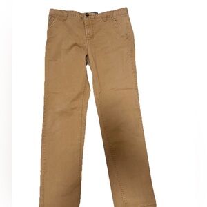 Men’s Tan Flat Front Chinos Hawkings McGill Size 34x32